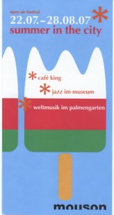 Summer In The City Programm 2007